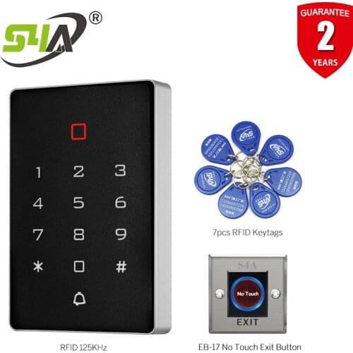 RFID Access Control System Device Machine Card Keytab Proximity Door Lock Tag EM ID Keypad Key Fobs Controller Door Lock System