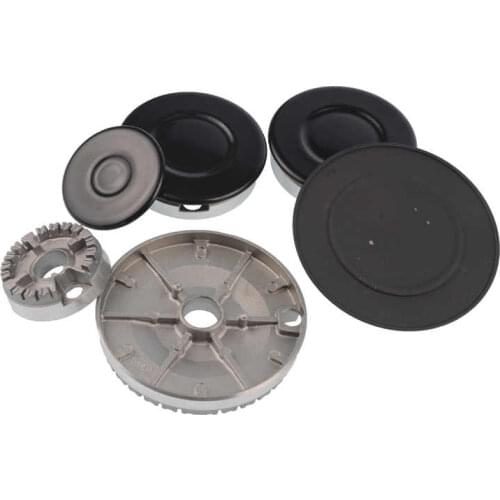 Universal Long Internal Boss Type Gas Hob Top Burner & Lid Kit, Stove Cooker