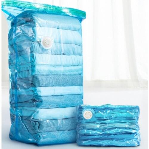 Vacuum Bag Clothes Quilt Storage Bags Hand Compressed Saving Space Moving Packing Bag Finishing Clothes Quilt Vacuum Bag
