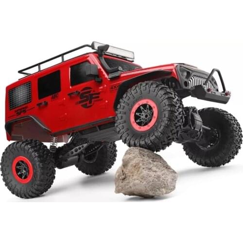 Wltoys 1/10 2.4G Crawler RC Car Desert Rock Vehicle RTR Models Adults 4WD Remote Control Off-Road Truck Rc Toys Car w/ LED Light