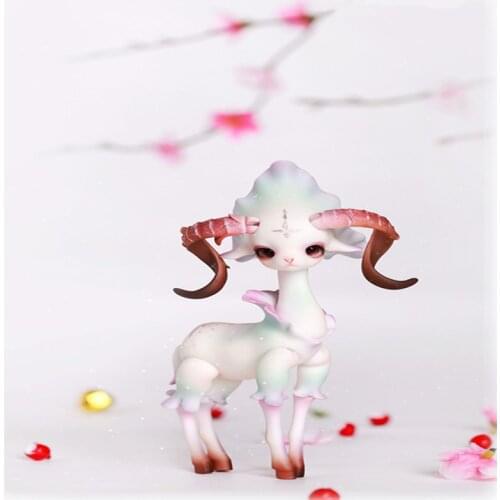 1/6 BJD Antelope Nude Doll Free Eye