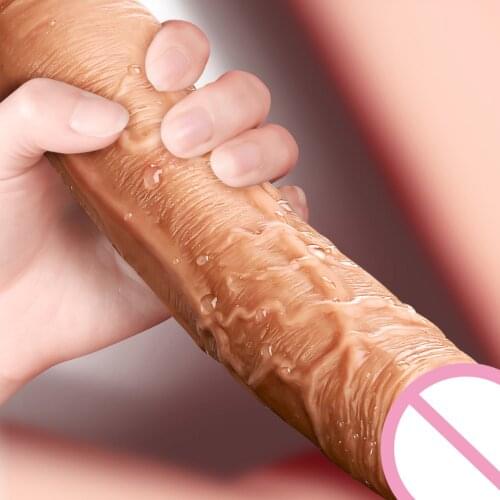 Dildo for Women Masturbator Realistic Penis Soft Liquid Silicone Dick Lesbian Ass Strapon Tools 18 Flirt G Stimula Sex Toys Shop