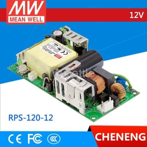 MEAN WELL original RPS-120-12 12V 10A meanwell RPS-120 12V 120W Single Output Green Medical Type