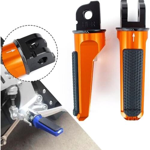 Front Footpeg Footrest Foot Rest Pegs Pedal Pads for Honda MSX125 2014-2019 CBR900RR CBR1000RR FIRE BLADE VTR1000 SP-1 SP-2