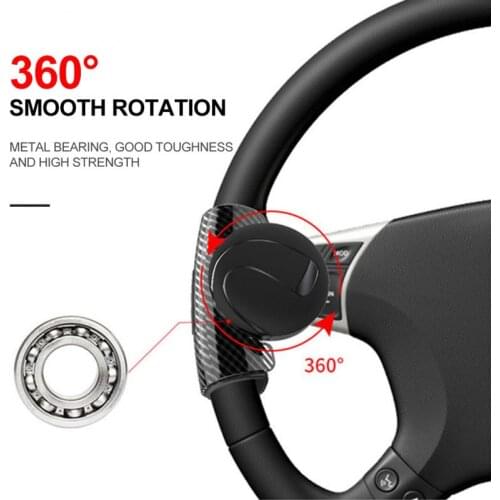 Steering Wheel Knob Ball Car Steeringbooster Silicone Power Steering Handle Ball Booster Strengthener Auto Spinner Knob