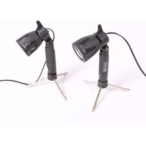 Photography LED Continuous Light Lamp 5500K 2700K Portable Camera Photo Lighting Fill Light Props for Table Top Studio