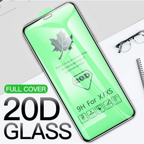 10Pcs Full Coverage Tempered Glass Screen Protector For iPhone 11 Pro X XS Max XR Protective Screen Film For iPhone 12 Pro Max
