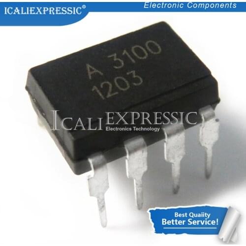 5PCS HCPL-3100 HCPL3100 A-3100 A3100 A 3100 DIP-8 SMD-8