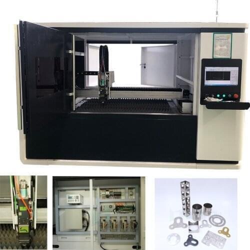 500w 1000w 1500w fiber laser cutter cutting machine metal sheet with raycus max raycus