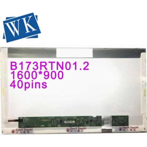 Free Shipping B173RTN01.2 B173RW01 LP173WD1 N173FGE N173O6-L02 LTN173KT01 LTN173KT02 173LED 40PIN 1600*900
