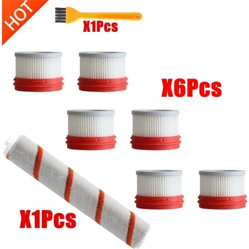 HEPA Filter For Xiaomi Dreame V9 V9B V10 Wireless Handheld Vacuum Cleaner Accessories Hepa Filter Roller Brush Parts Kit