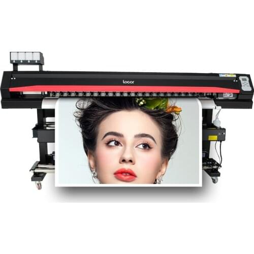Locor Deluxejet16 Ecosolvent Printer Double DX5 PrintHead Wide Format DX5 Printer Vinyl Sticker Printing Machine