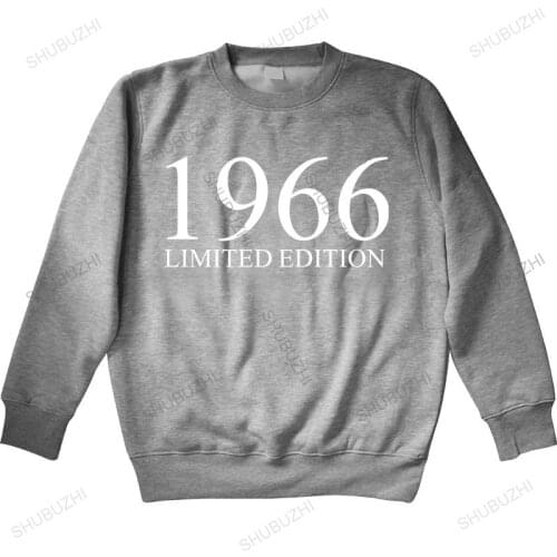 Brand hoodie homme cotton sweatshirt fashion Limited Edition 1966 Mens hoodies 50th Birthday Present-Gift New hoodies