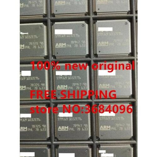 NEW free shipping STM32F103ZET6 STM32F103 LQFP144 1PCS-60PCS/LOT