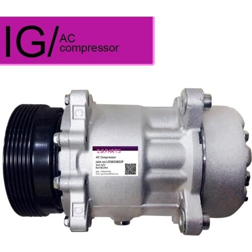 New SD7V16 7V16 AC Compressor For AUDI A3 TT Skoda Octavia V W Golf Polo Bora Caddy New Beetle Seat 1J0820803F