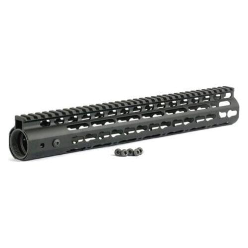 NEW Float NSR 13.5 Inch Handguard One-piece Top Rail System KeyMod High Quality Lightest FDE For AR-15 M4 M16 - Free shipping
