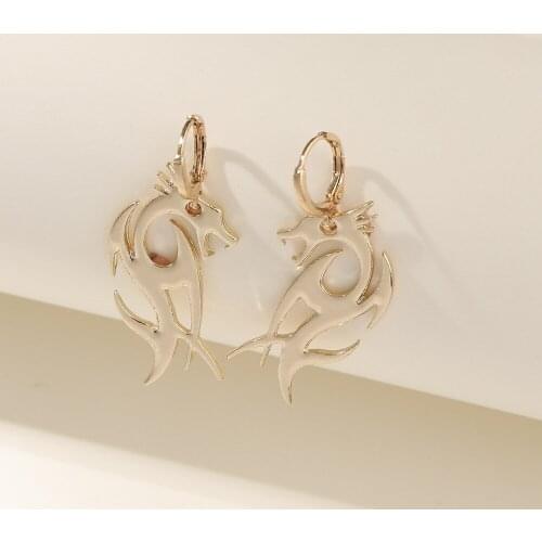 Wholesale Various Female Fashion Personality Drop Dangle Earrings for Women Alloy Metal Party Jewelry Accessory Girl Gift