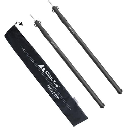 Tent Pole Adjustable Tent Support Rods Beach Shelter Tarp Awning Pole Replacement Poles Accessories for Camping Hiking Tent