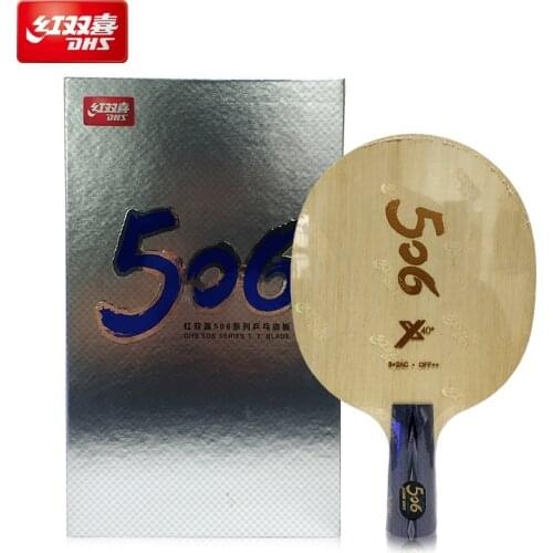 DHS TG 506X Table Tennis Blade OFF++ Arylate Carbon Loop Fast Attack Ping Pong Bat Paddle Racket