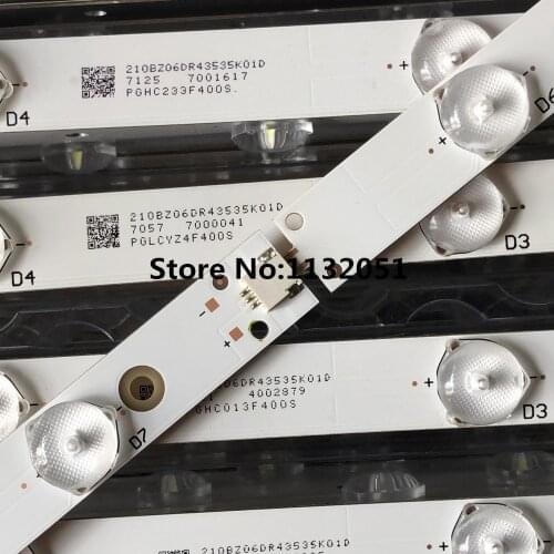 LED backlight strip GJ-2K15-XM-D2P5C1-490-D611-C1 for Phi lips 49PUF6701/T3 49PUH4900/88 TPT490U2-EQYSH LBM490E0501 LBM490E0602