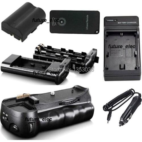 Vertical Battery Handle Hand Grip Holder For Nikon D300 D300S D700 DSLR Camera as MB-D10 MBD10+IR Remote+1x EN-EL3e+ Car Charger