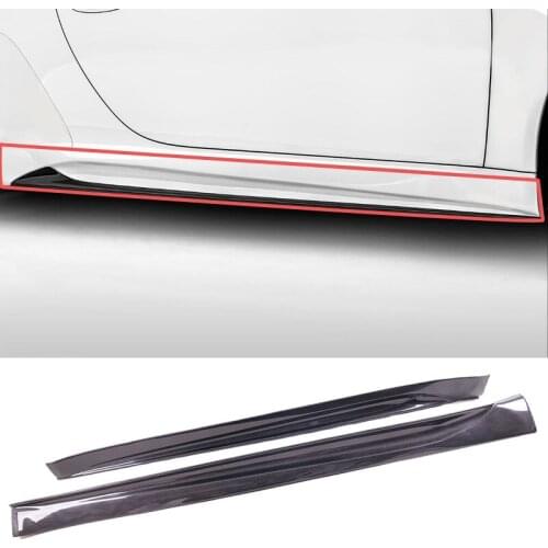 VO-R Style Carbon fiber Side Skirts 1pair Fit For Porsche 911 Carrera991.1