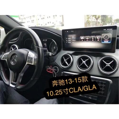 10.25" Android 10.0 4G RAM 64G ROM Car dvd player GPS Navigation for mercedes Benz GLA/A/CLA 2012-2018 radio stereo auto