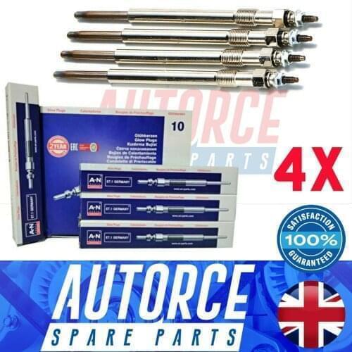4X VOLVO C30 S40 S80 V50 V70 1.6 D MINI COOPER ONE CLUBMAN D HEATER GLOW PLUGS