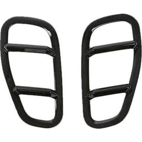 Car Accessories Exterior Protector Side Lamp Covers Decal Decor Trim for Jeep Renegade 2015-2019