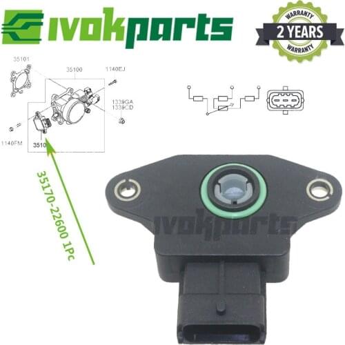 TPS Throttle Position Sensor For HYUNDAI ACCENT Tagaz ELANTRA Tucson JM KIA Sportage JE CERATO MAGENTIS 1.3 1.5 1.6 1.8 2.0