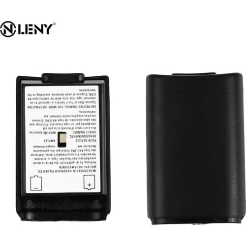 Universal Battery Pack Cover Shell Shield Case Kit for Xbox 360 Wireless Controller High Quality Black Battery Cover Shell