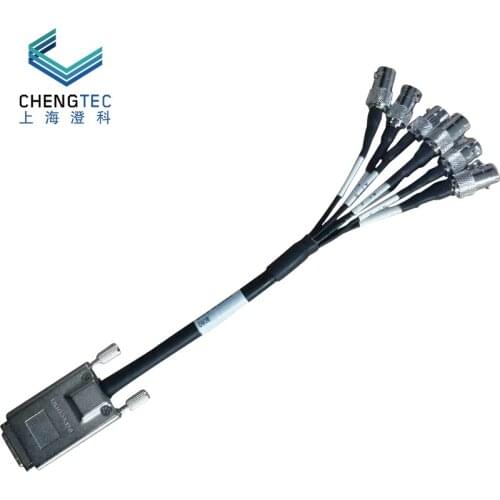 Infiniband to BNC bus 1 to 8 cable with ni449x, 44974499 signal adapter