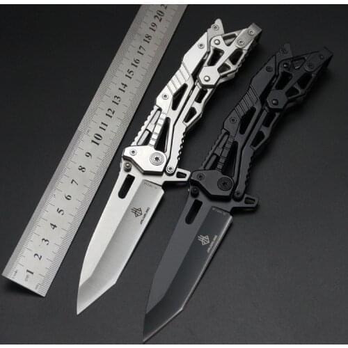 Deformable pocket Knife stainless steel folding blade Tactical knife top camping hunting knifes Survival utility EDC tools