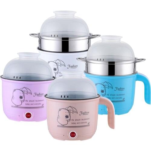 Electric Hot Pot Cooker Multi-Function for Steam Egg Soup