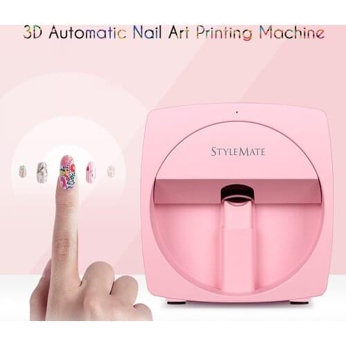 Stylemate Mobile Nail Printer 3D Automatic Nail Painting Easy All-Intelligent Print Machine Manicure Equipment O'2nails