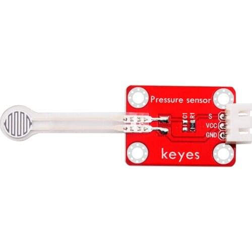 Thin-film Pressure Sensor Module for Arduino Micro:bit Red DC 3.3V-5V 0-5kg Pressure Sensor Pcb Module