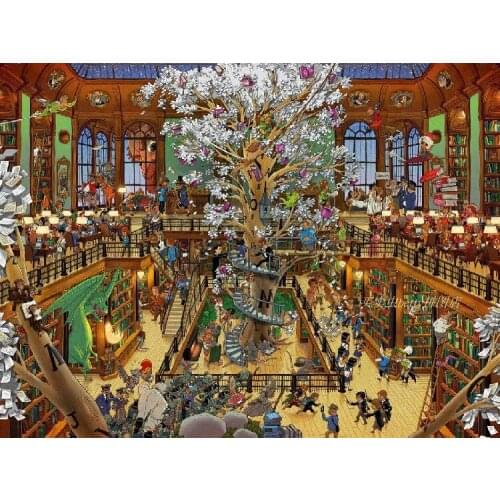 Spot German HEYE Library 1500 pieces of adult jigsaw puzzles imported from Germany