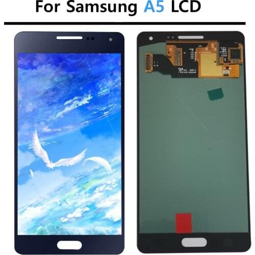 Original LCD For Samsung Galaxy A5 2015 A500FU A500 A500F LCD Display Touch Screen Replacement Digitizer For Samsung A5 LCD