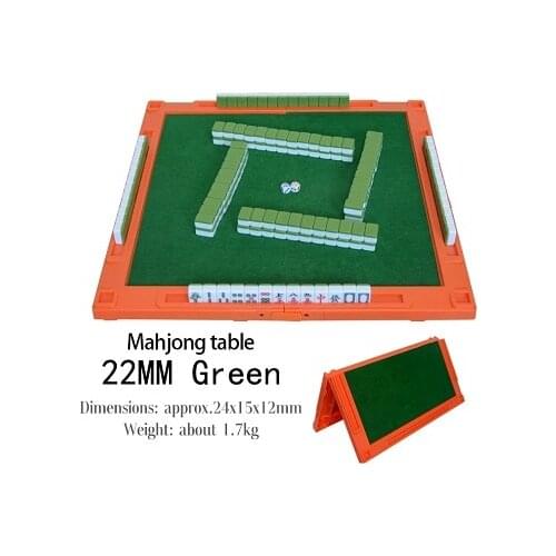 Portable Traveling Mahjong set Mahjong Games Home Games mahjong tiles Chinese Funny Family Table Board Game