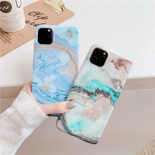 Luxury Marble Case for IPhone 11 Pro Max Phone Case Silicone Soft Cover for IPhone X XR XS Max 7 6s 8 Plus TPU Back Funda Coque