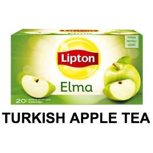 Lipton Turkish Apple Tea - 20 tea bags per pack - instant tea free shipping free shipping