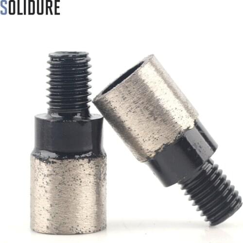 1 inch 20mm diamond acumination type wizard bits M12 thread for granite, marble and engineered stone