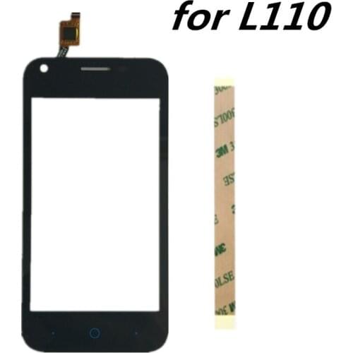 1pcs Black Replacement Digitizer Touch screen For zte blade l110 4.0inch Touchscreen Sensor Front Glass Panel Window