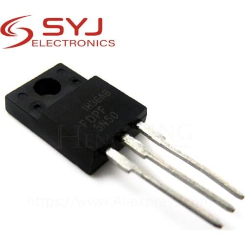 10pcs/lot FDPF5N50UT FDPF5N50 5N50UT 5N50 TO-220F 500V 5A new original In Stock