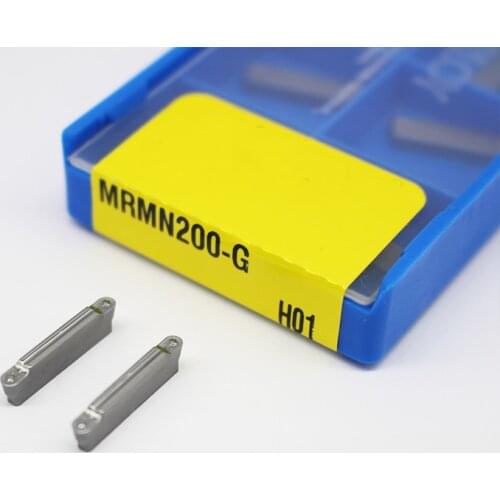 20pcs MRMN200 G H01 aluminum carbide insert Grooving aluminum processing Knife CNC lather Cutting turning tool Holder MGEHR