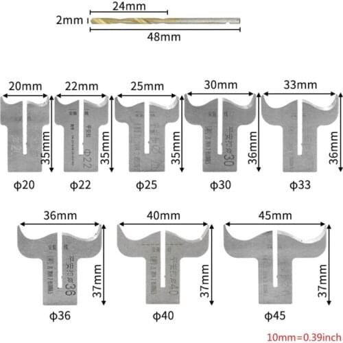 20Pcs Silver Wooden Round Button Bead Maker Drill Bit Milling Cutter Set Molding Beads Router Bit Woodworking Tool Kit