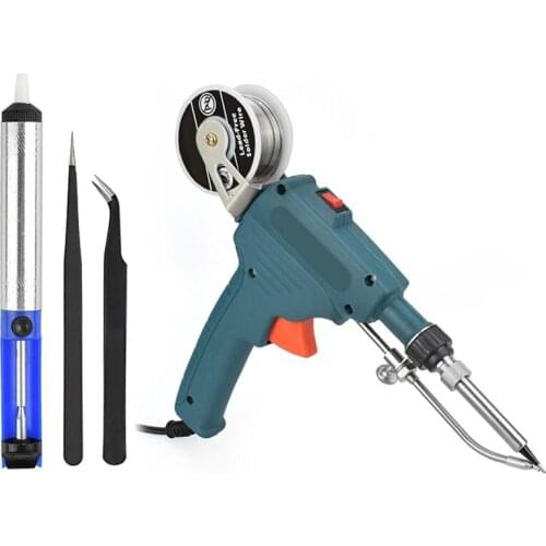 Promotion! Us Plug 110V 60W Hand-Held Internal Heating Soldering Iron Automatically Send Tin With Power Switch Welding Repair To