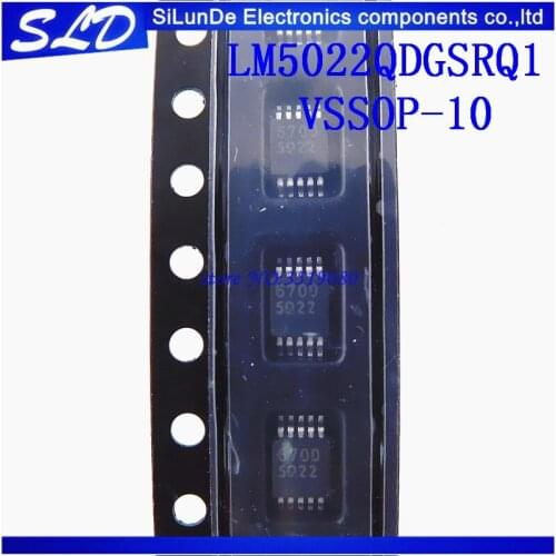 Free Shipping 5pcs/lot LM5022QDGSRQ1 LM5022QDGSR 5022 VSSOP-10 new and original in stock