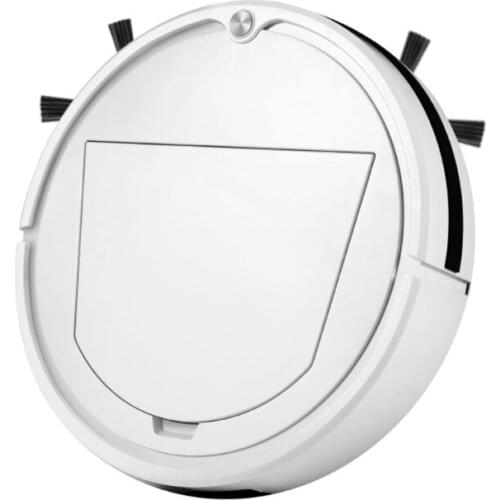 Wireless Auto Robotic Vacuums One-button Control Super Quiet Sweeping Vacuuming Mopping Rechargeable for Marble Hardwood