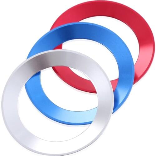 New 3D steering wheel aluminium alloy Sticker case for Volkswagen VW golf 6 golf 7 POLO Tiguan PASSAT B7 TOURAN Scirocco BEETLE